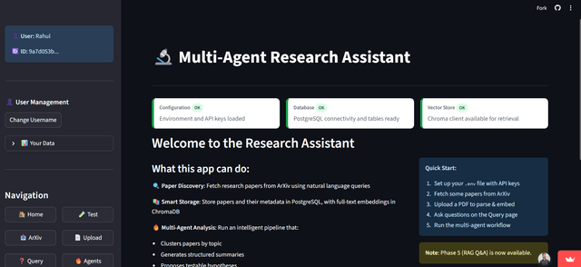 Multi-Agent Research Assistant